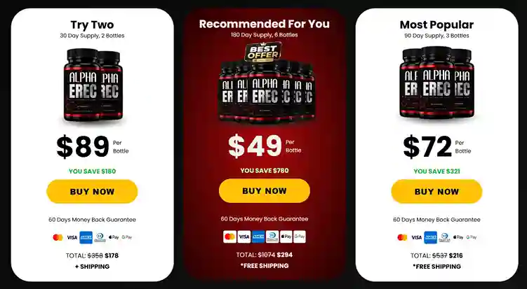 Alpha Erec Alpha Erec price